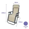 Sun-lounger Marbueno Beige 90 x 108 x 66 cm