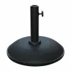 Marbueno Base Umbrella Round Cement 36x29.5 cm 11KG Black Garden, Pool, Terrace 10444