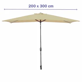 Skėtis nuo saulės Marbueno Ruda 200 cm 200 x 300 cm