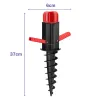 Marbueno Pincho Parasol Musta 37x6x6 cm Ranta ja Puutarha 10505