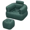Bestway Ilmapatja jalkatuella Sekalaiset värit 107x99x80/48x48x36 cm 75137