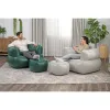 Bestway Ilmapatja jalkatuella Sekalaiset värit 107x99x80/48x48x36 cm 75137