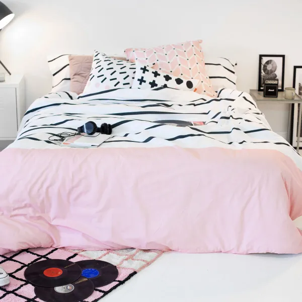 Nordic cover HappyFriday BLANC Multicolour Double 220 x 220 cm 28 x 4 x 38 cm