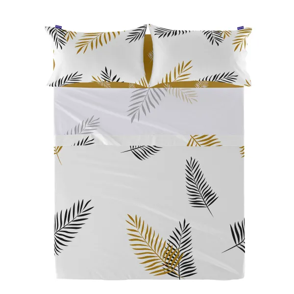 Ylälakana HappyFriday Blanc Foliage Monivärinen 160 x 270 cm