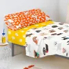 Подогнанный лист HappyFriday MR FOX Разноцветный 90 x 200 x 32 cm
