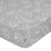 Paklodė HappyFriday MOSHI MOSHI Pilka Spalvotas 70 x 140 x 14 cm gyvūnai