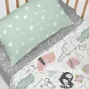 Apakšējā lapa HappyFriday MOSHI MOSHI Pelēks Daudzkrāsains 70 x 140 x 14 cm dzīvnieki