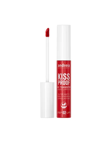 Lipstick Andreia Kiss Proof 8 ml Red Nº 2