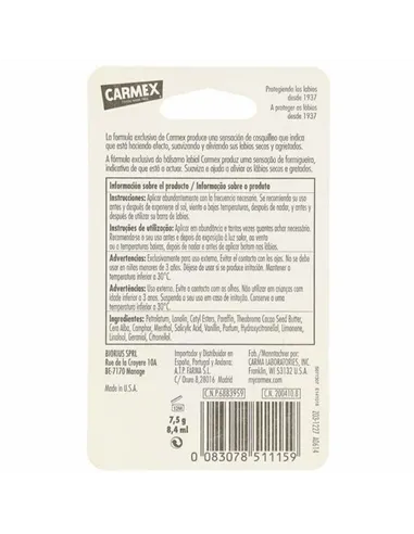 Moisturising Lip Balm Carmex COS 002 BL (7,5 g)