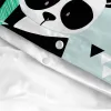 Pārtikas vāka komplekts HappyFriday Moshi Moshi Panda Garden Blue Zils Gulta 105 2 Daudzums