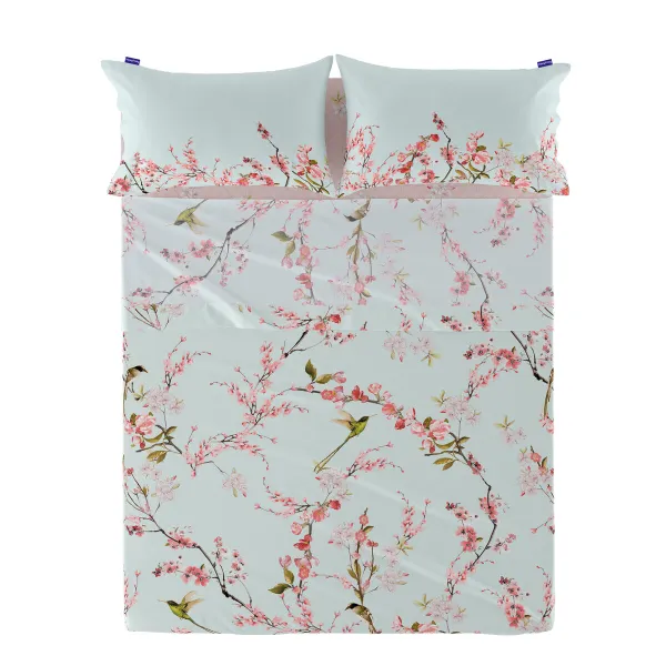 Viršutinis lapas HappyFriday Chinoiserie  Spalvotas 180 x 270 cm (asiatico/oriental)