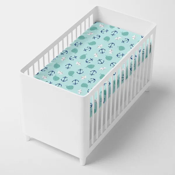 Apsitempianti paklodė HappyFriday Moshi Moshi Whale Spalvotas 70 x 140 x 14 cm