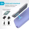 Speck Presidio2 Pro ClickLock & MagSafe - iPhone 16 Pro Max Case (Future Lavender / Cassis Purple / White)