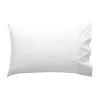 Duvet cover set HappyFriday Basic Kids White Baby Crib 2 Pieces
