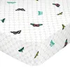 Fitted bottom sheet HappyFriday Birds of paradise Multicolour 140 x 200 x 32 cm