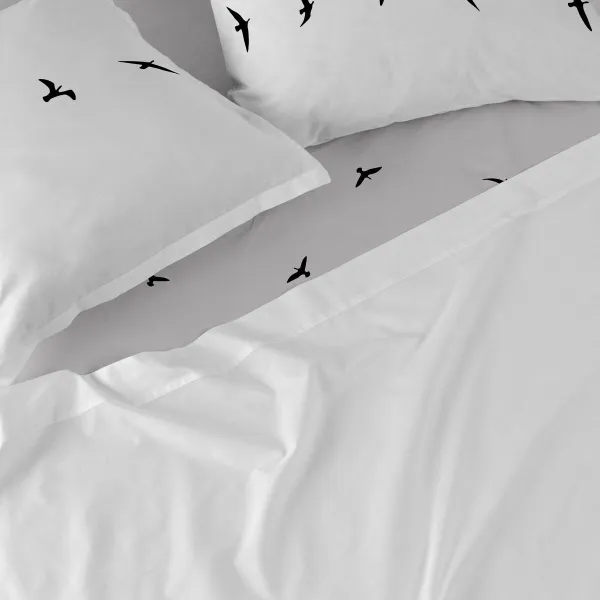 Fitted bottom sheet HappyFriday BLANC Multicolour Double 28 x 2 x 38 cm 140 x 200 x 32 cm