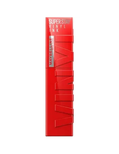 shimmer lipstick Maybelline SuperStay 25-red-hot