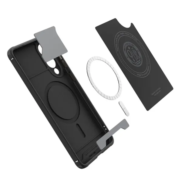 Spigen Core Armor Mag MagSafe - Case for Samsung Galaxy S25 Edge (Matte Black)
