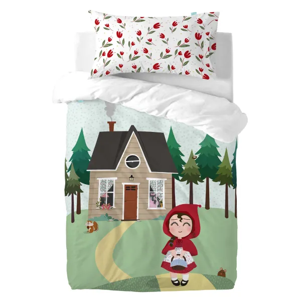 Tyynyliina HappyFriday Mr Fox Red Riding Hood Monivärinen 50 x 75 cm