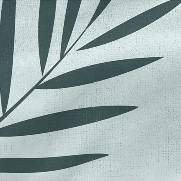 Pillowcase HappyFriday Blanc Foliage Mint Multicolour 45 x 110 cm