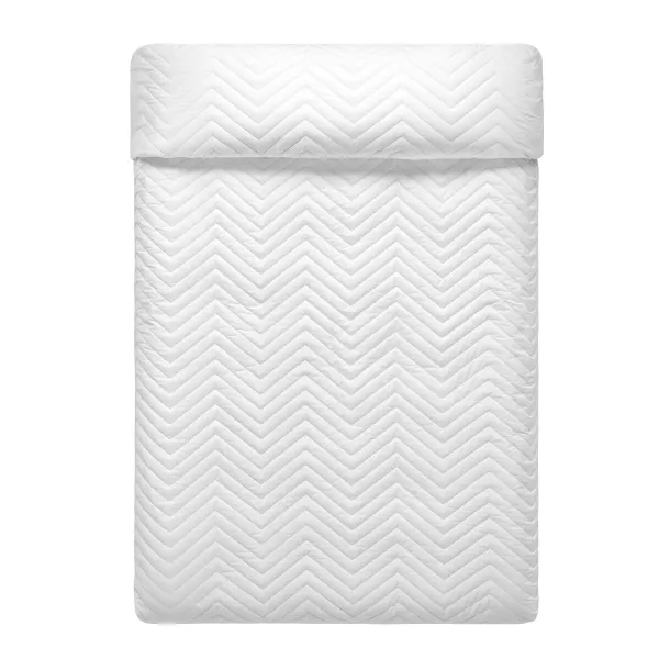 Gultas pārklājs (sega) HappyFriday BASIC Balts Gulta 80/90/105 180 x 260 cm 33 x 16 x 43 cm