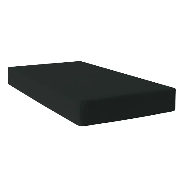 Pohja-arkki HappyFriday BASIC Musta 90 x 200 x 32 cm