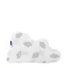 Tyyny HappyFriday Basic Harmaa Pilvet 60 x 40 cm