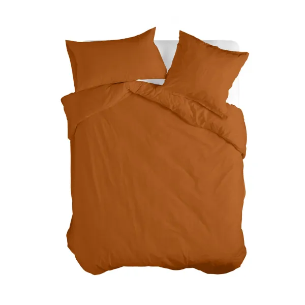 Пододеяльник HappyFriday BASIC терракот 140 x 200 cm