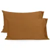 Pillowcase HappyFriday BASIC Terracotta 50 x 75 cm 15 x 1 x 38 cm 2 Pieces