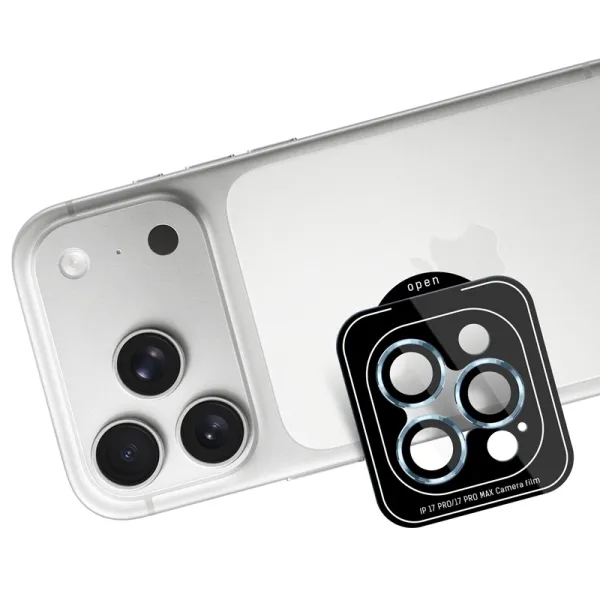 3mk Lens Protection Pro - Camera Lens Glass for iPhone 17 Pro / iPhone 17 Pro Max (Ocean Blue)