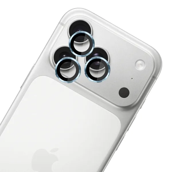 3mk Lens Protection Pro - Camera Lens Glass for iPhone 17 Pro / iPhone 17 Pro Max (Ocean Blue)