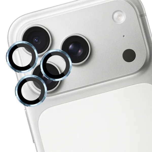 3mk Lens Protection Pro - Camera Lens Glass for iPhone 17 Pro / iPhone 17 Pro Max (Ocean Blue)
