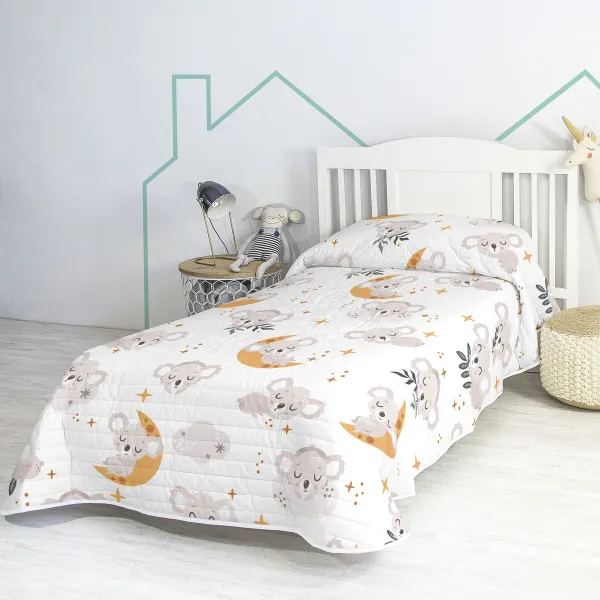 Vuodepeite (viltti) HappyFriday Moshi Moshi Monivärinen 180 x 260 cm Koala