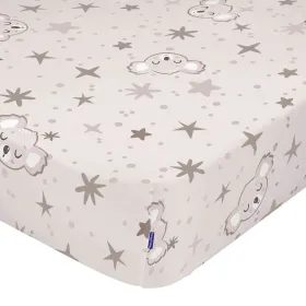 Paklodė HappyFriday MOSHI MOSHI Pilka Spalvotas 60 x 120 x 14 cm Koala