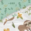 Antklodės užvalkalas be užpildo HappyFriday Moshi Moshi Happy sloth Spalvotas Lova 80/90 2 Dalys