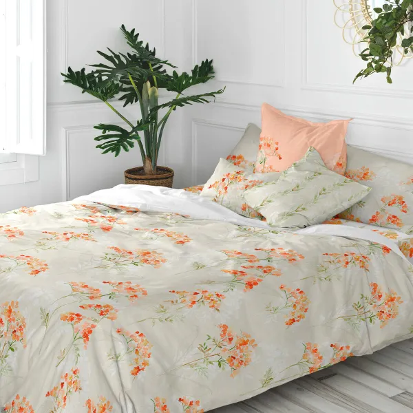 Set of cushion covers HappyFriday Riomaggiore Multicolour 2 Pieces