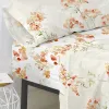 Fitted bottom sheet HappyFriday Riomaggiore Multicolour 180 x 200 x 32 cm