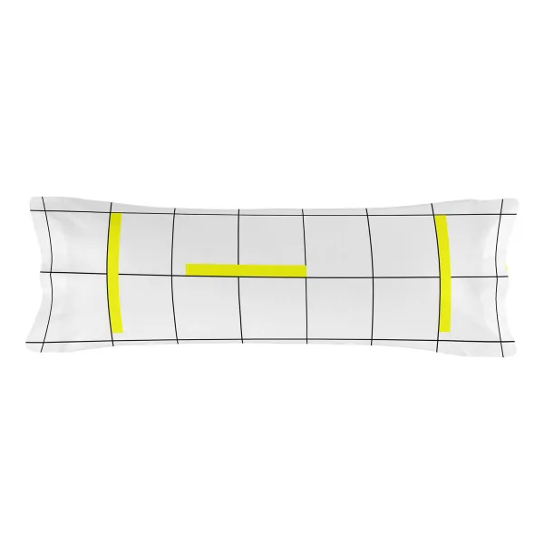 Pillowcase HappyFriday Blanc Firefly Multicolour Single 45 x 125 cm