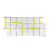 Pillowcase HappyFriday Blanc Firefly Multicolour Single 45 x 125 cm