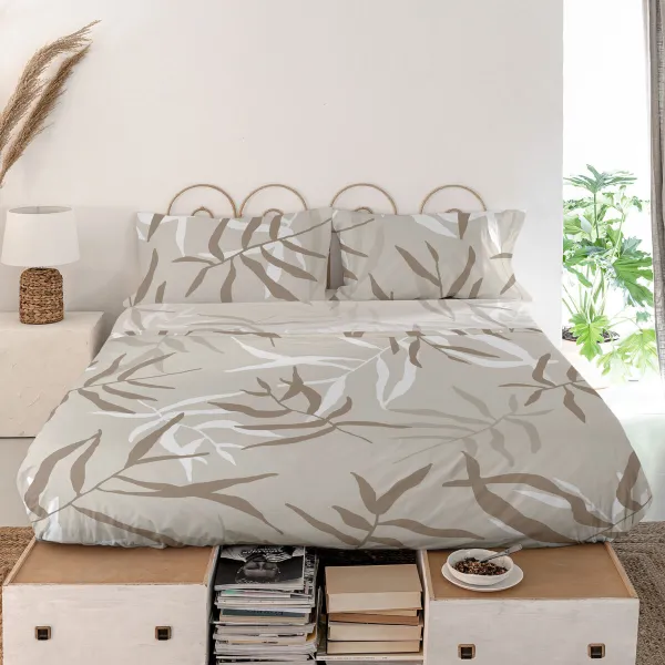 Top sheet HappyFriday Blanc Maple Multicolour 260 x 270 cm