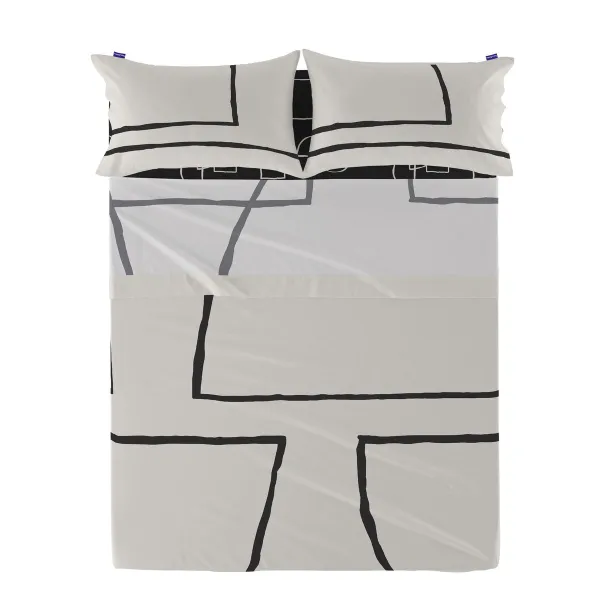 Top sheet HappyFriday Blanc Serenity Multicolour 240 x 270 cm