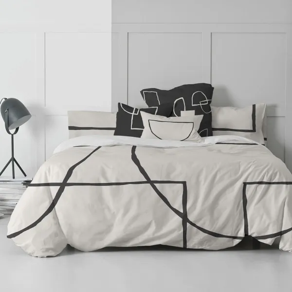 Ziemeļu pārvalks HappyFriday Blanc Serenity  Daudzkrāsains 260 x 240 cm