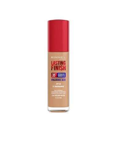 Crème Make-up Base Rimmel London Lasting Finish Nº 210 Golden Beige Spf 20 30 ml