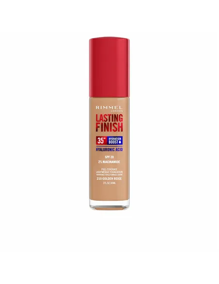 Crème Make-up Base Rimmel London Lasting Finish Nº 210 Golden Beige Spf 20 30 ml