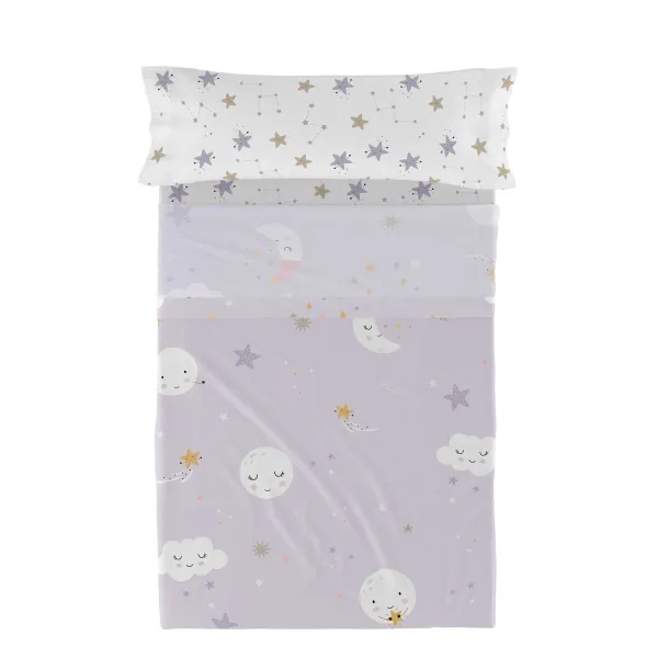 Bedding set HappyFriday Moshi Moshi Moons Multicolour 2 Pieces