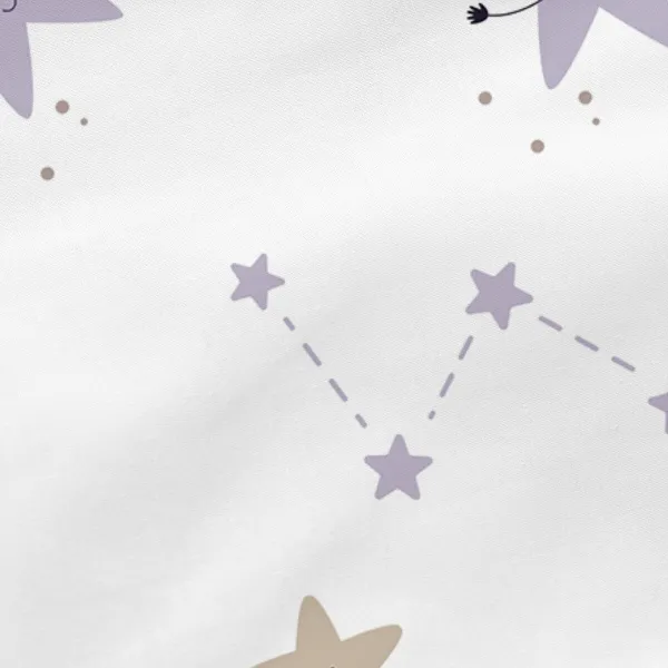 Fitted bottom sheet HappyFriday Moshi Moshi Moons Multicolour 70 x 140 x 14 cm