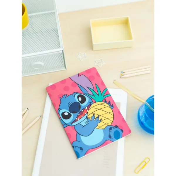 Disney Stitch - Set of A5 notebooks from the Tropical collection, 3 pcs.