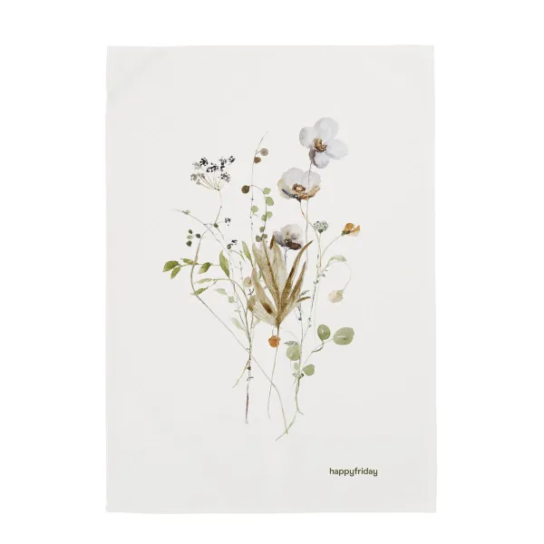 Кухонное полотенце HappyFriday Ikebana Разноцветный 70 x 50 cm (2 штук)