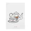 Кухонное полотенце HappyFriday Time To Tea Разноцветный 70 x 50 cm (2 штук)