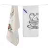 Кухонное полотенце HappyFriday Time To Tea Разноцветный 70 x 50 cm (2 штук)